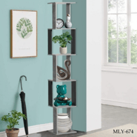 وحدة رفوف جانبية عدة الوان