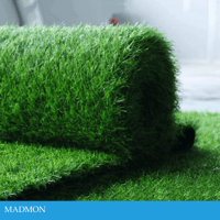 عشب صناعي أخضر الثخانة 15مم عدة مقاسات