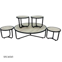 طقم طاولات خدمة عدة ألوان