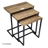 طقم طاولات خدمة عدة الوان