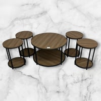 طقم طاولات عدة ألوان