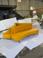 كنب انتظار واستقبال ثلاثي