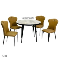 طقم طاوله طعام رخام 6و4كراسي