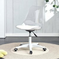 طقم 2او4 كراسي مكتب مودرن شفاف