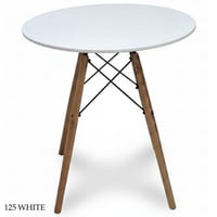 طاولة دائرة خشب عدة ألوان ومقاسات