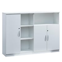 دولاب مكتبي ابيض مودرن