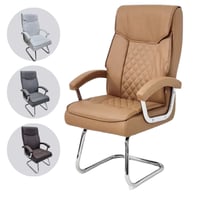 كرسي مكتب ثابت جلد عدة الوان