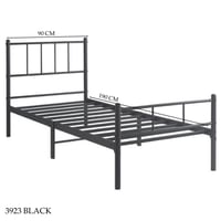 سرير أسود عدة مقاسات