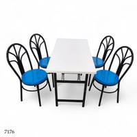 طقم طاولة مطعم 4 كراسي عدة الوان