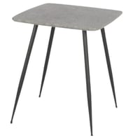 طاولة كوفي مربعة لون رمادي