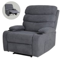 كرسي استرخاء رمادي