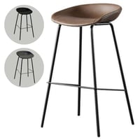 كرسي بار جلد عدة الوان