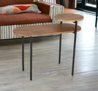 طقم كونسول خشبي 2