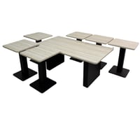 طقم طاولات بديل رخام ناعم