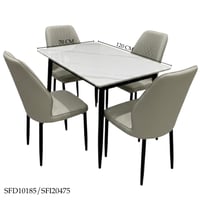 طقم طاولة طعام بورسلان عدة ألوان