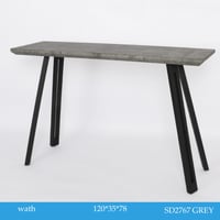 طاولة مدخل جودة عالية لون رمادي