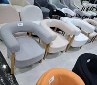 طقم 2 كراسي بوكليه عدة ألوان