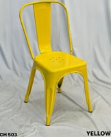 طقم كراسي معدن عدة الوان عدد 4