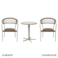 طقم طاولة وكرسيين عدة الوان