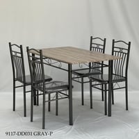 طقم طاولات طعام 4كراسي عدة الوان