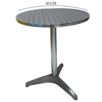 طاوله ألمونيوم 60و80سم عدة اشكال