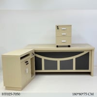 طقم مكتب مع سكرتارية عدة الوان