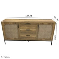 دولاب بوفيه 160 سم عدة الوان