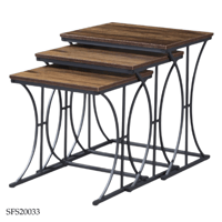 طقم طاولات خدمة عدة الوان