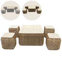 طقم طاولات خدمة عدة ألوان