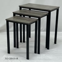 طقم طاولات خدمة مدرج عدة الوان