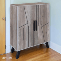 خزانة أحذية بابين عدة الوان