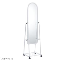 مرايا لون ابيض