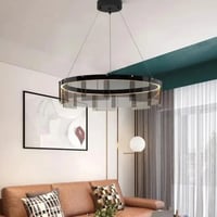 ثريا ليد أسود 60و80 سم