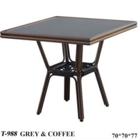 طاولة خارجية مربعة 60و70 سم