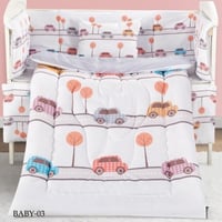 طقم لحاف اطفال 5قطع عدة الوان