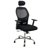 طقم 4 كراسي مكتب أسود فخم