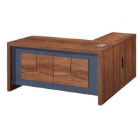 مكتب مع سكرتاريه مودرن عدة مقاسات