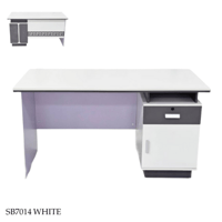 مكتب مع ادراج عدة مقاسات وألوان