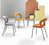 طقم 2 أو4 كراسي مودرن عدة الوان