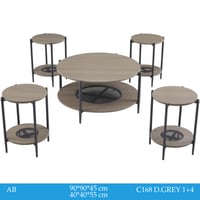 طقم طاولات راتان عدة ألوان