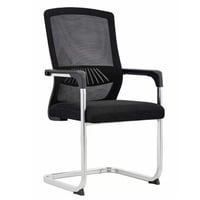 طقم 4 كراسي مكتب ثابت اسود