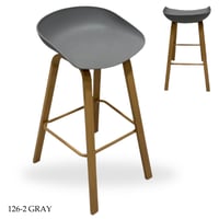 طقم 4 كراسي بار متعدد الألوان