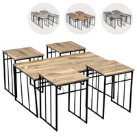 طقم طاولات وسط وخدمة عدة الوان