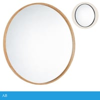 مرايا خشب عدة مقاسات وألوان