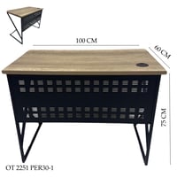 مكاتب مودرن 80و100 سم عدة الوان