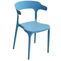 طقم 4 كراسي لون أزرق