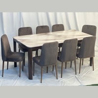 طقم طاولة طعام رخام 4و6و8 كراسي كوفي