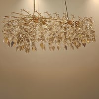 ثريا كريستال ستيل ذهبي