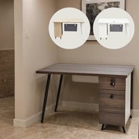 مكتب مودرن 120و140سم عدة الوان