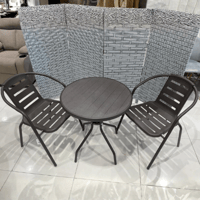 طقم طاولة وكرسيين عدة ألوان